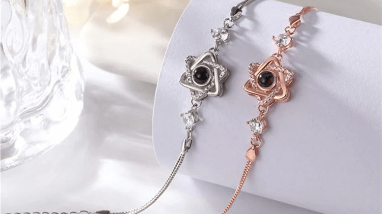 Captivating Creations: Bracelets with Picture Inside Stone