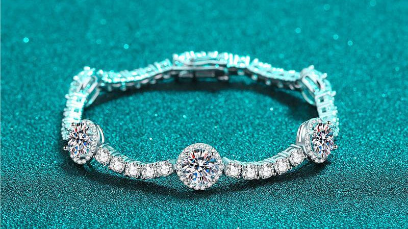 Moissanite Bracelet Making Your Everyday Brighter