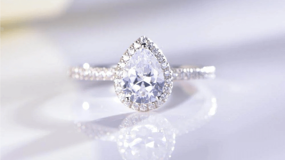 Unlock the Allure of Unique Pear Shaped Engagement Rings with Matching Wedding Bands