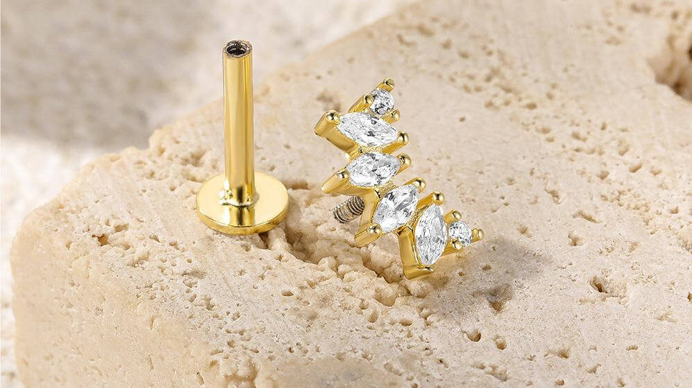 Unlocking Personal Expression with Sterling Silver Flat Back Stud Earrings