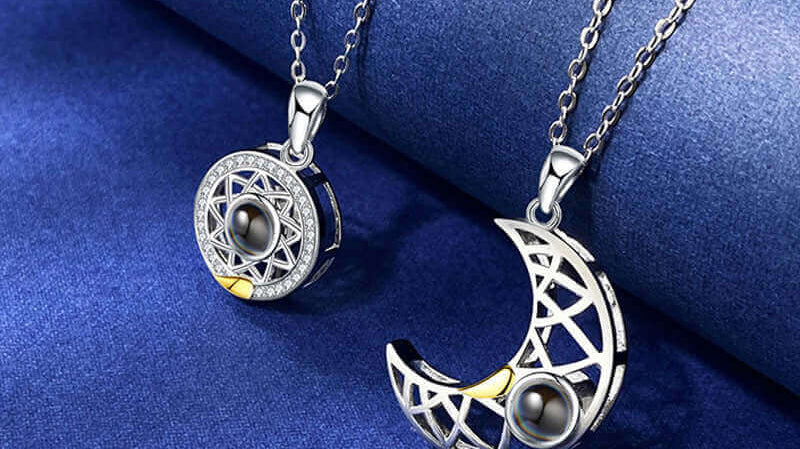 Capturing Memories: The Beauty of a Necklace with a Picture Inside a Stone