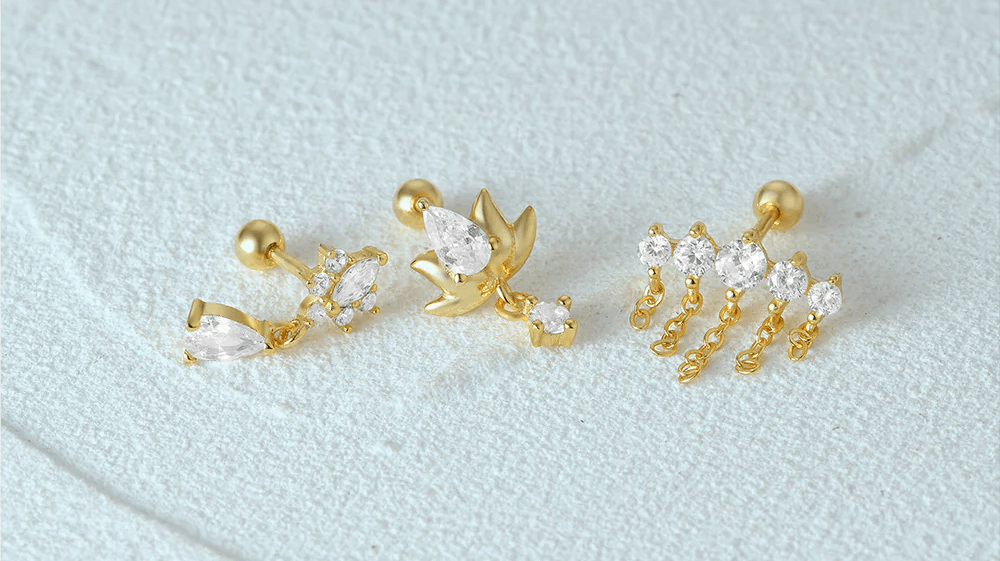 How to properly wear and maintain ball back earrings