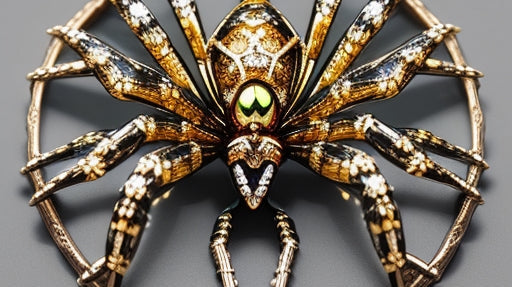 The Enigmatic Allure of the Fabergé Black Widow Brooch: A Masterpiece of Dark Elegance