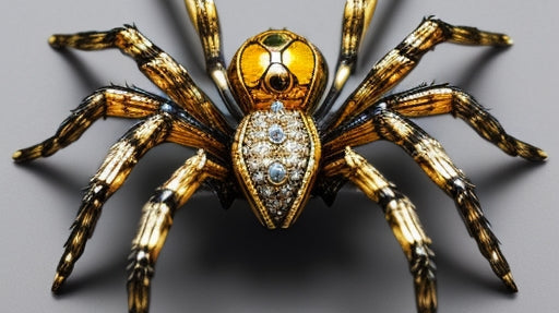 The Enigmatic Allure of the Black Widow Spider Fabergé Brooch: Value, History, and Collectibility