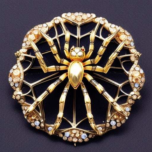 The Enigmatic Allure of the Fabergé Black Widow Spider Brooch: A Masterpiece of Value and Craftsmanship