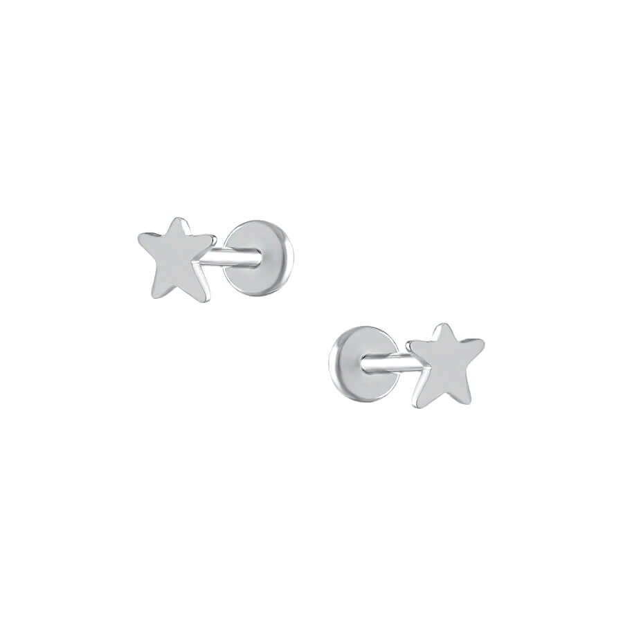 Trendolla Gold Star Tragus Sleeper Earrings