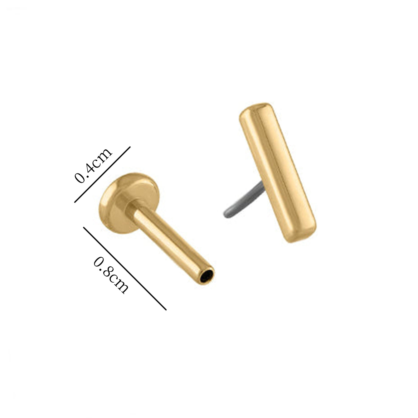 Trendolla Mini Bar Sleeper Earrings