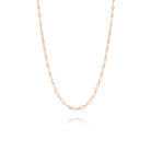 Chain Necklace 18ct Rose Gold Plated Vermeil on Sterling Silver of Trendolla - Trendolla Jewelry