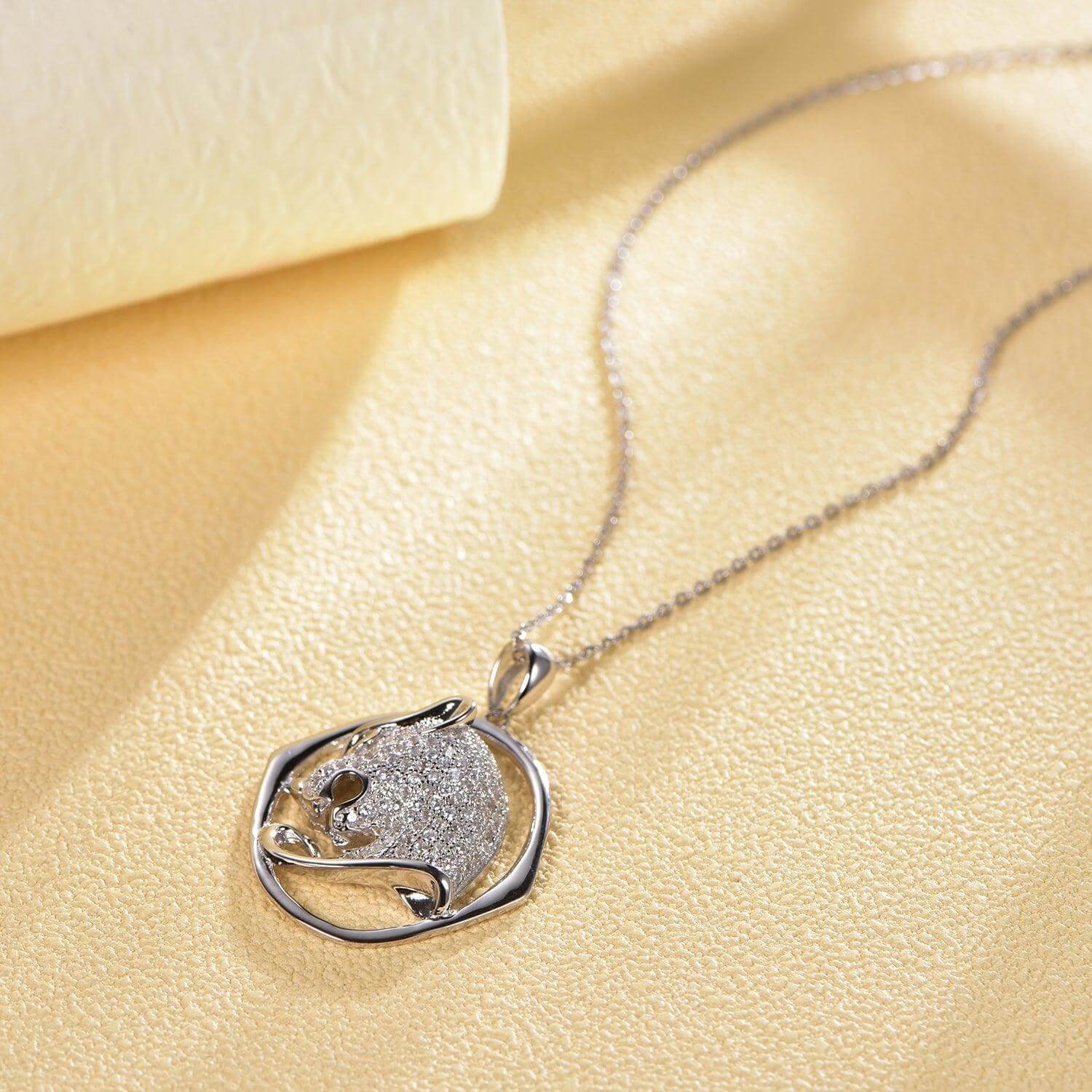 Leopard Pendant Fit Charm 925 Sterling Silver - Trendolla Jewelry