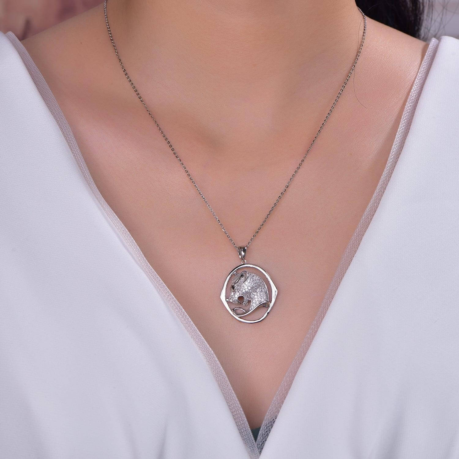 Leopard Pendant Fit Charm 925 Sterling Silver - Trendolla Jewelry