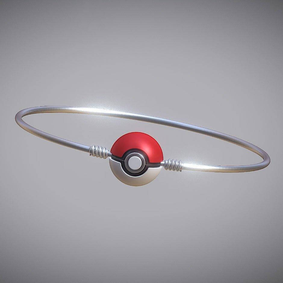 Poké Ball Pokemon Pandora Fit Charm, 925 Sterling Silver - Trendolla Jewelry