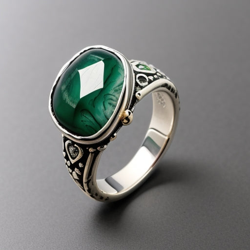 The Enchanting Meaning Behind Moss Agate Engagement Rings