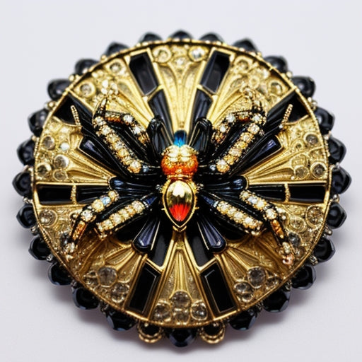 The Enigmatic Allure of the Fabergé Black Widow Spider: A Masterpiece of Haute Joaillerie
