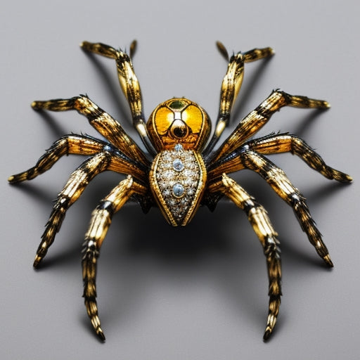 The Enigmatic Allure of the Black Widow Spider Fabergé Brooch: Value, History, and Collectibility