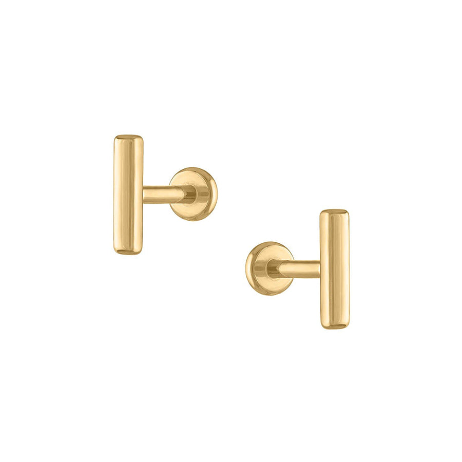 Trendolla Mini Bar Sleeper Earrings