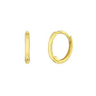 The Perfect Tiny Hoop Baby/Toddler/Kids Earrings Hoop - 14k Gold Plated - Trendolla Jewelry